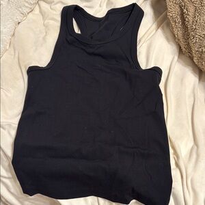 Lululemon Athletica Black Racerback Tank Top